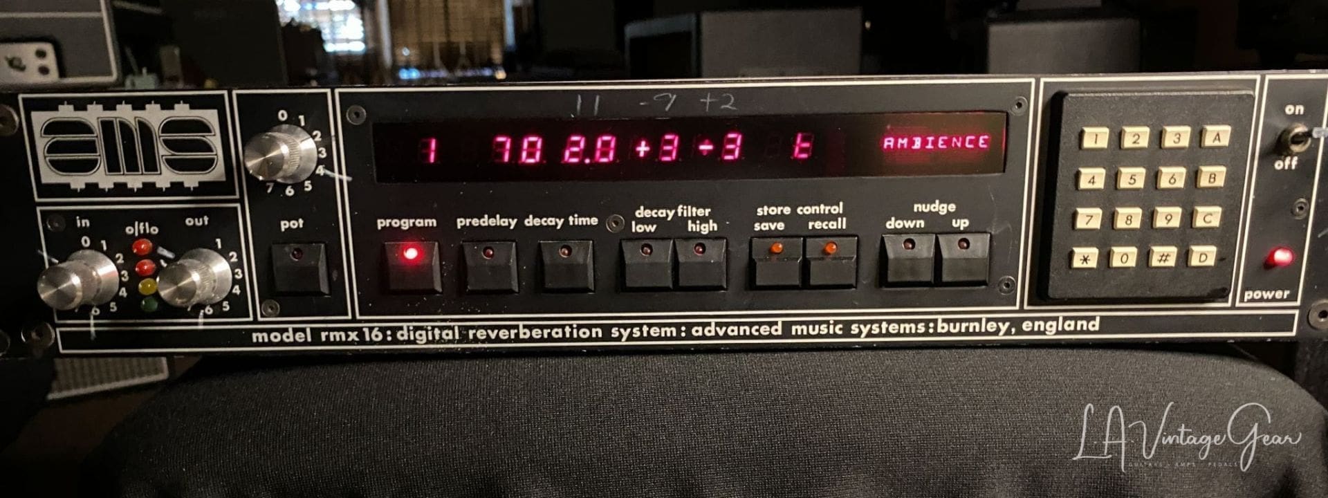 AMS RMX16 Digital Reverb Recently Serviced and in Great Working