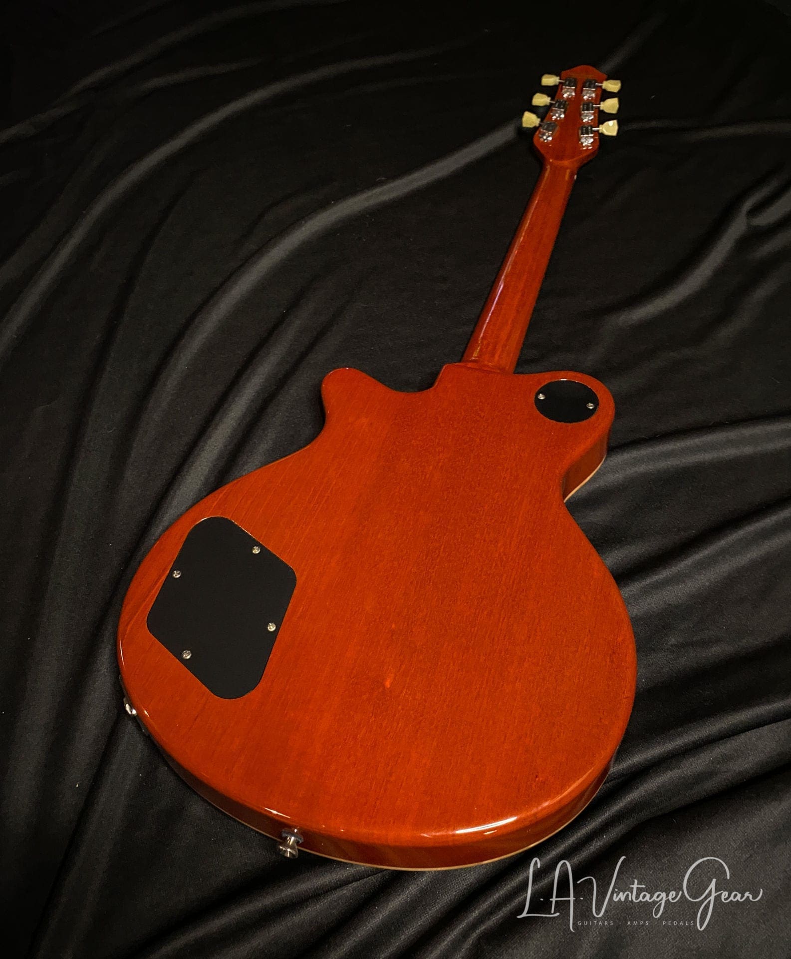 Grosh Set Neck Electric Guitar in a Deep 6120 Orange Finish • LA