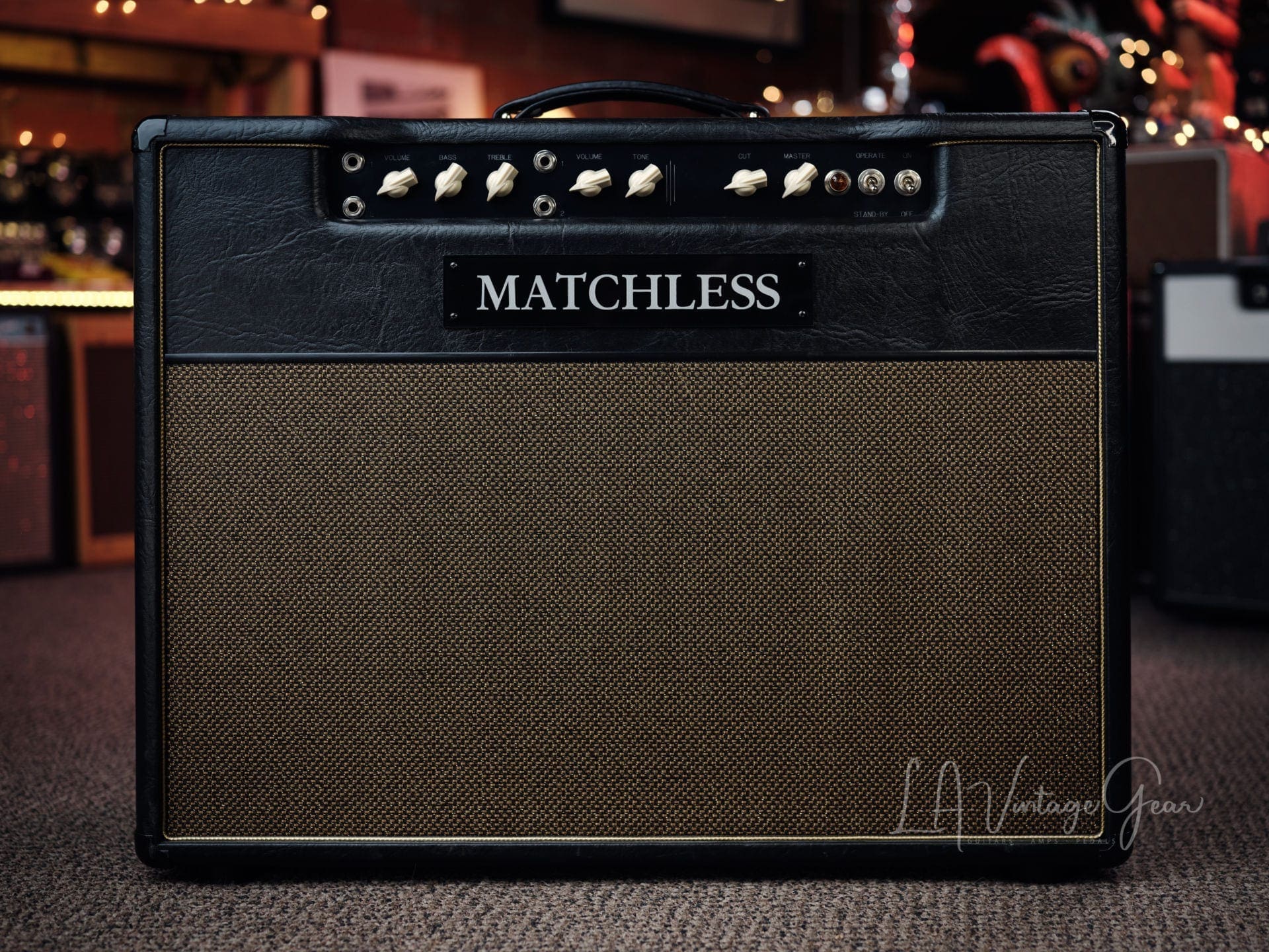 Matchless DC-30 Combo Guitar Amplifier in Black Tolex (2019 