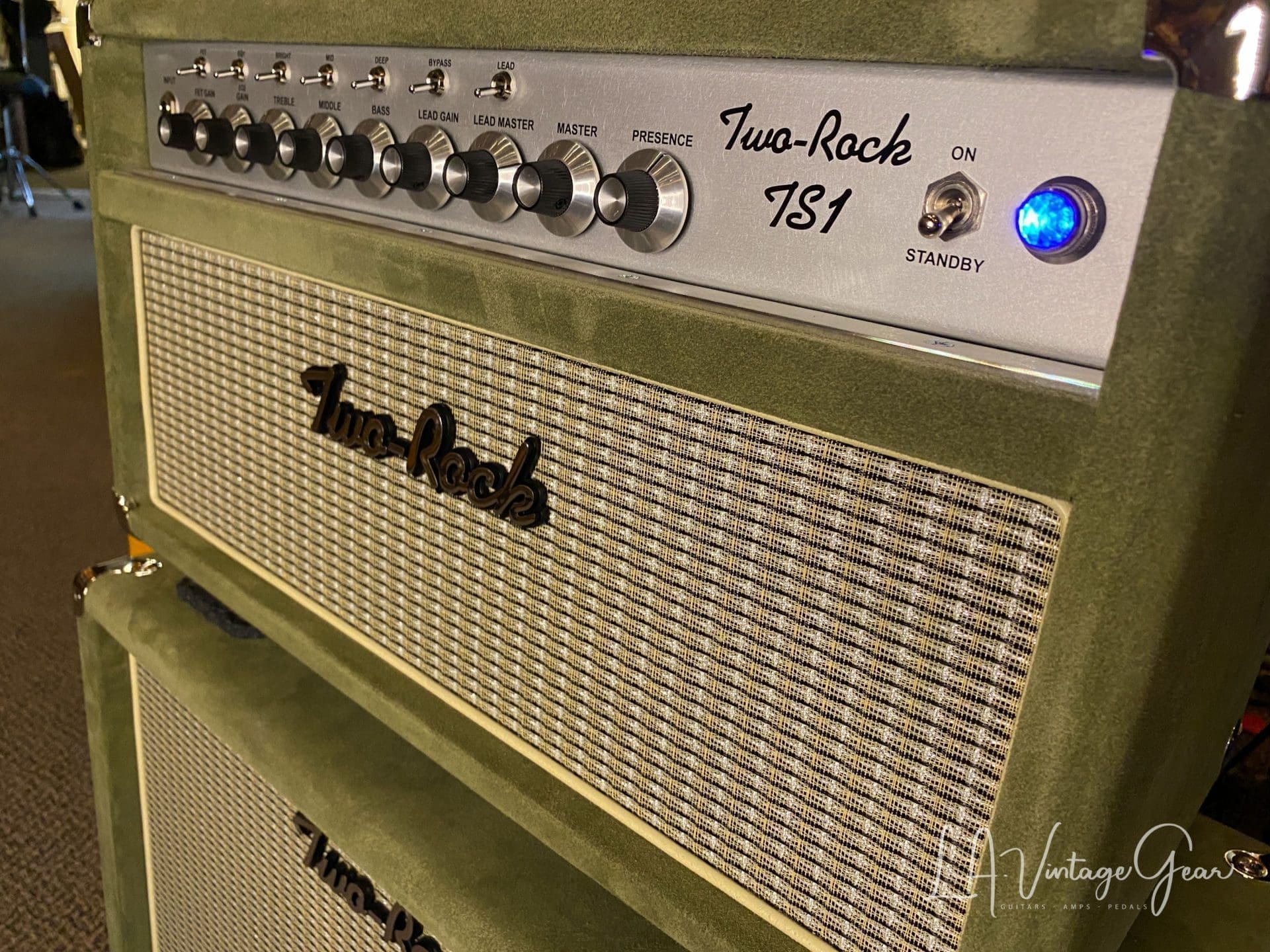 (PreOrder) Two Rock TS1 40W Head & Matching 1 x 12 Cab Olive Green