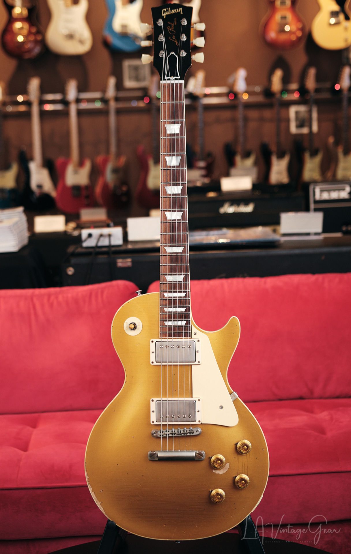 Gibson '57 Reissue Les Paul Gold Top (2017) - 60th Anniversary 'Heavy Relic'