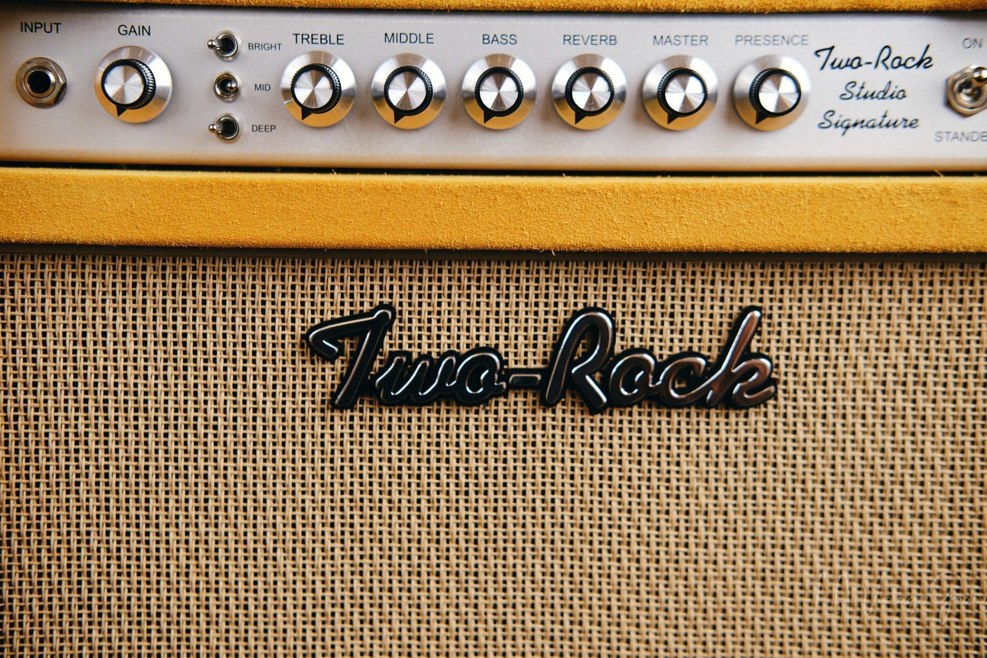 Two Rock Studio Signature 1x12 Combo #792 - Golden Brown Suede Finish ...