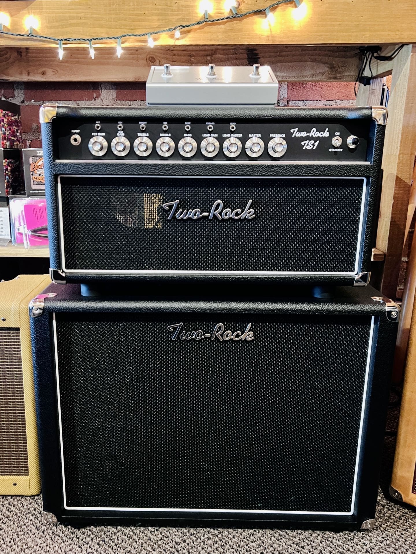 Two Rock Ts1 50 Watt Tube Rectified Head and 1x12 Open Back Cab