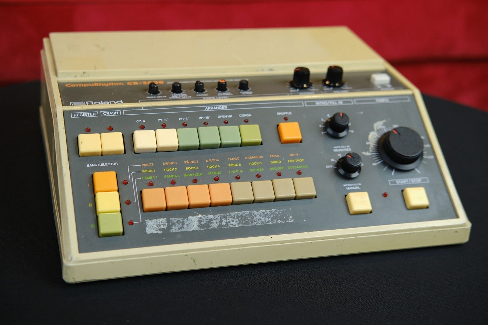 Roland CompuRhythm CR5000 80's Vintage Drum Machine! • LA Vintage Gear