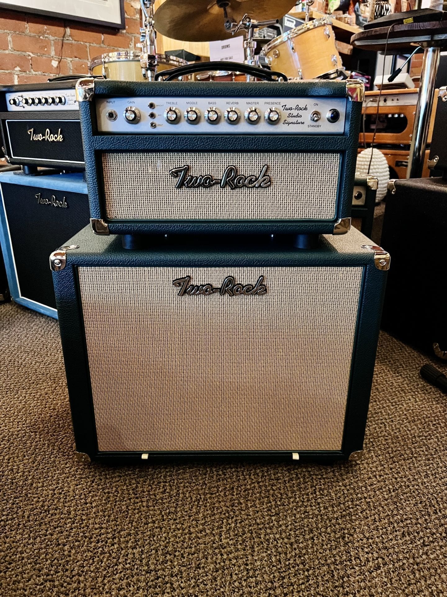 Two Rock Studio Signature 35W Head and 1x12 Closed Back Cab British
