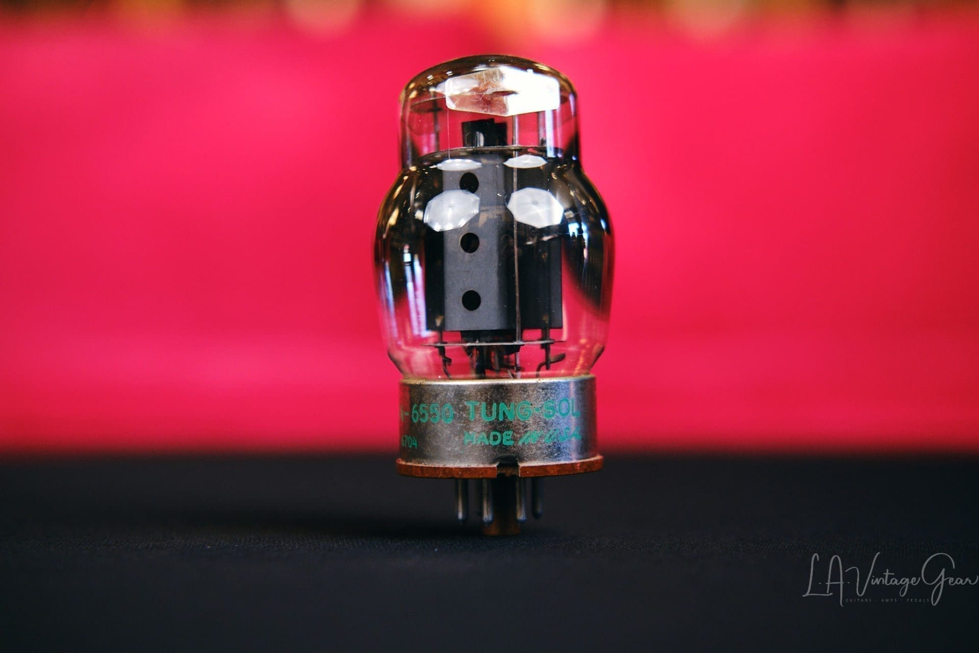 Vintage TungSol 6550 Vacuum Tube Single Tests NOS! • LA Vintage Gear