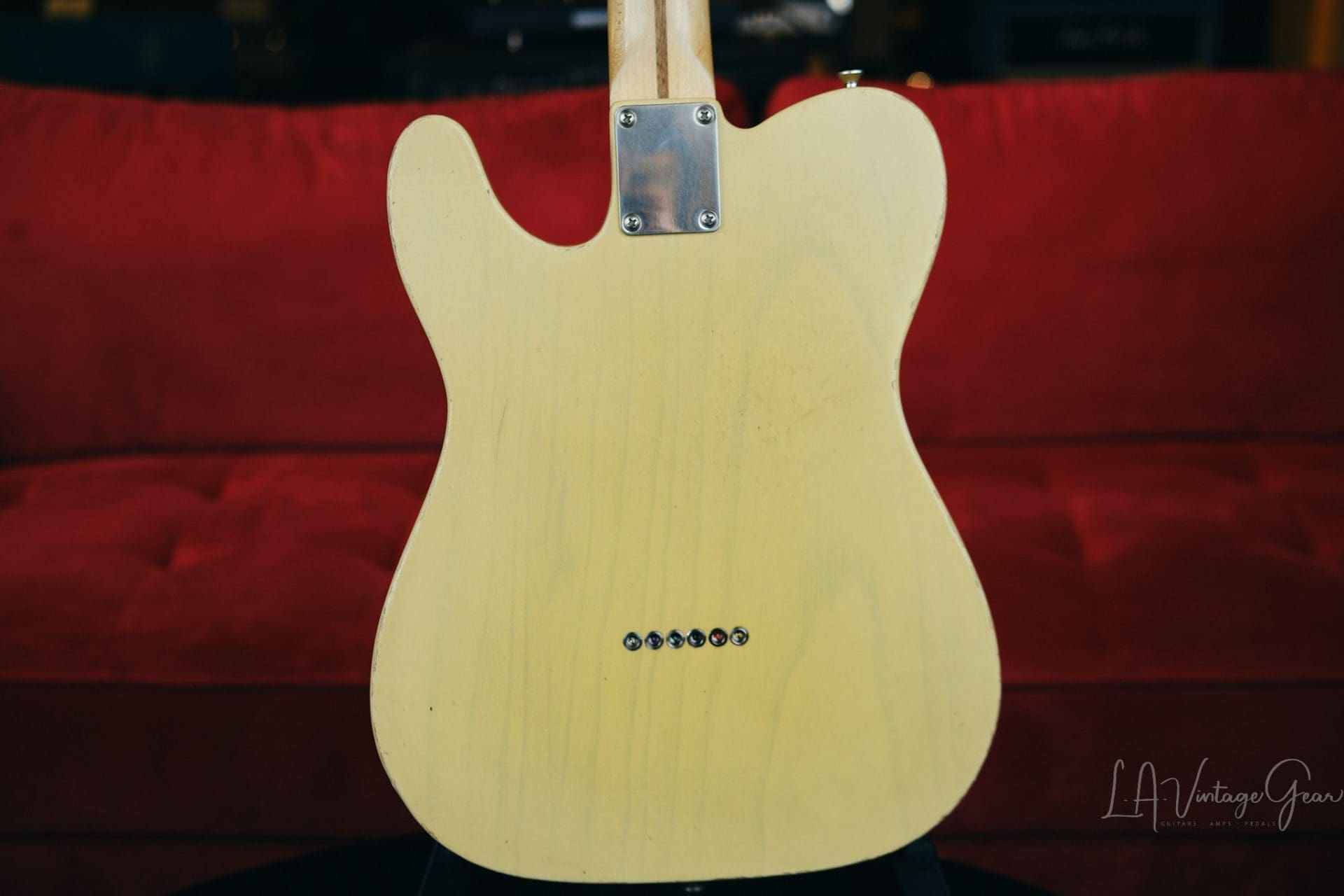 Original Senn "Pomona" TStyle Electric Guitar Lightly Relic'd '55 Blonde Finish, Ash Body