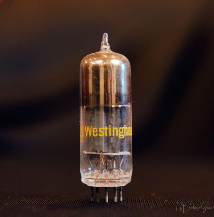 Vintage Westinghouse 6CG7 (6FQ7) Vacuum Tube – Tests Good – LA Vintage Gear