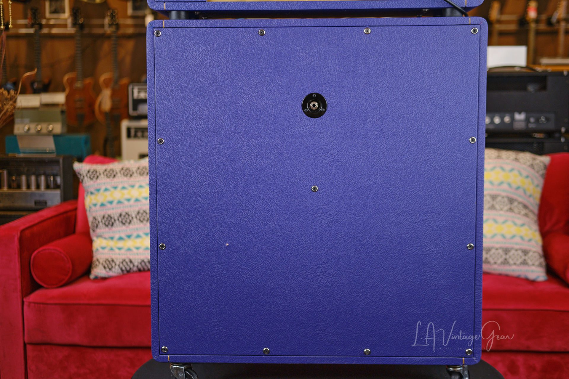 L.A. Vintage Gear Marshall Style Headshell - Purple Tolex with