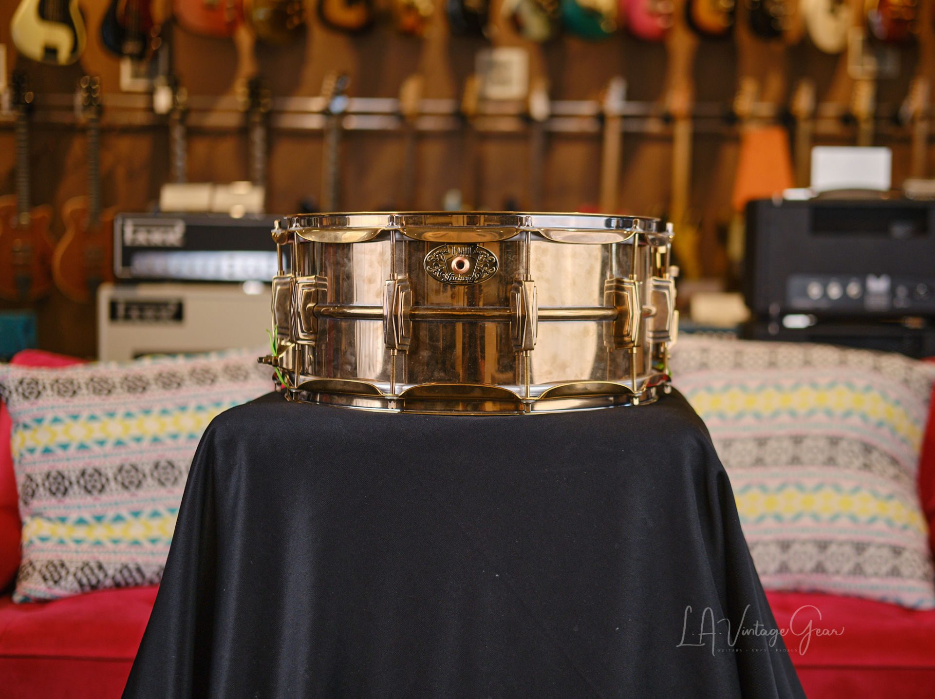 Supraphonic　Laboriel　Snare　Custom　Owned　Anniversary　Ludwig　100th　•　by　LA　Abe　LM402　Vintage　Gear　6.5