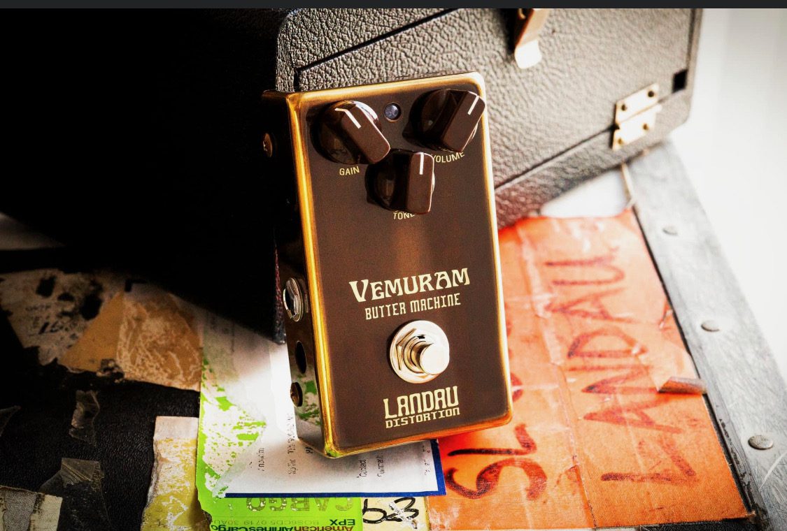 Pre-Order Vemuram Butter Machine Michael Landau Signature Distortion Pedal  - In Stock!