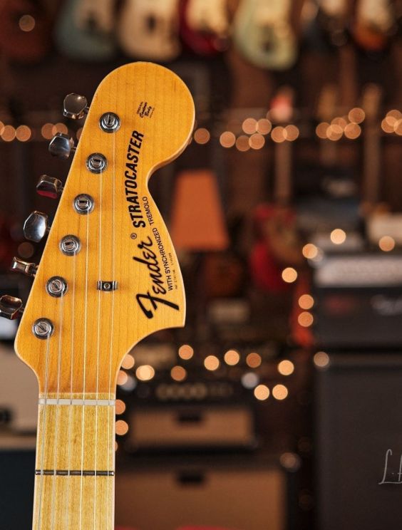 2018 Fender Custom Shop '68 Stratocaster In Black Relic! • LA Vintage